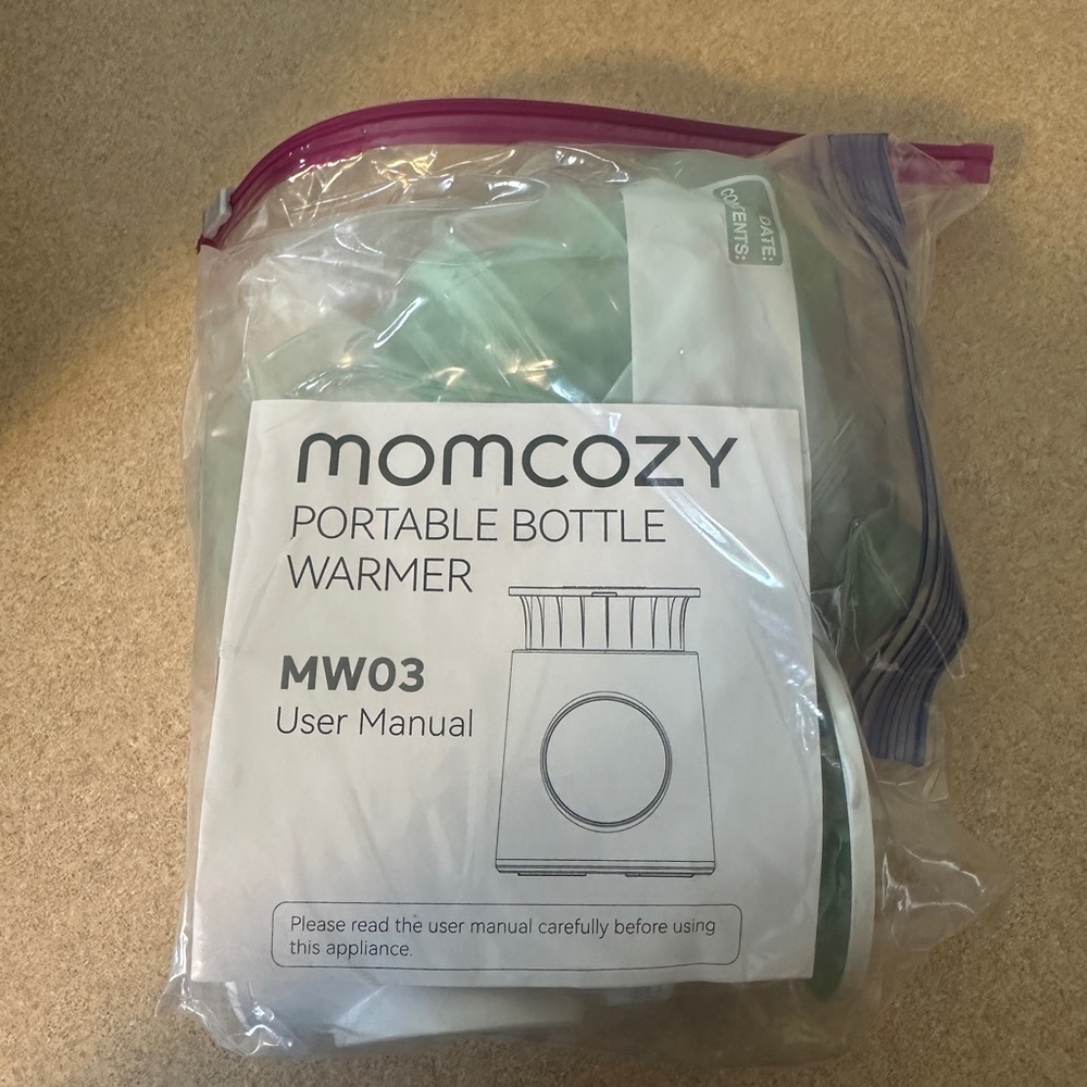 Momcozy Portable Bottle Warmer - Green